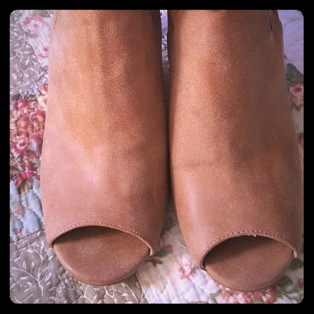 Guess Open Toe Booties, Size 11 - image 1